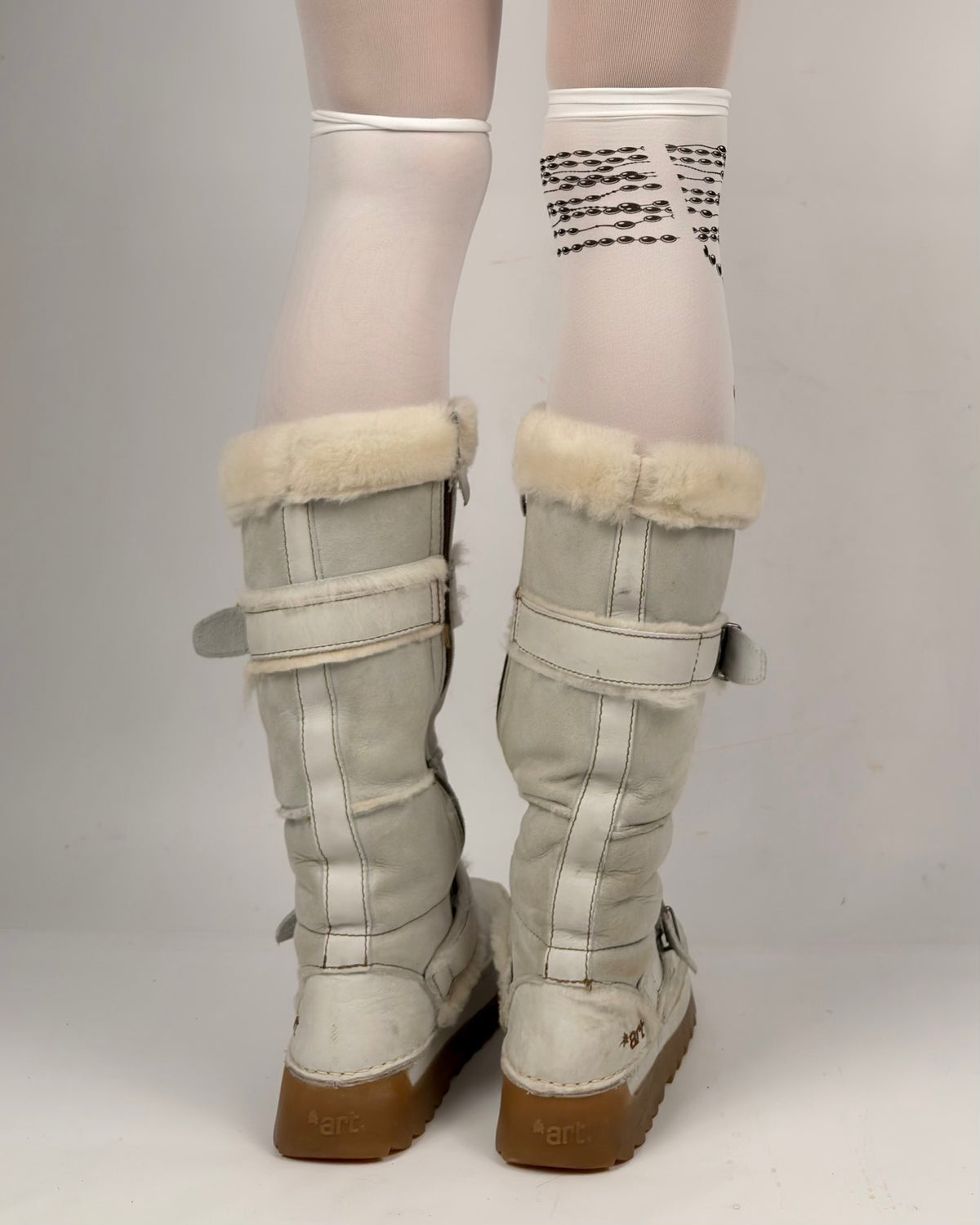 The Art Company Vintage Buckle Winter Alaska Boots — 37