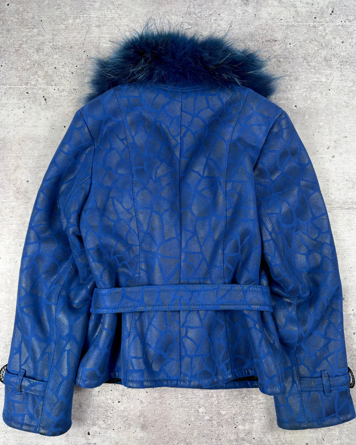 Vintage Faux Fur Shearling Jacket — S/M