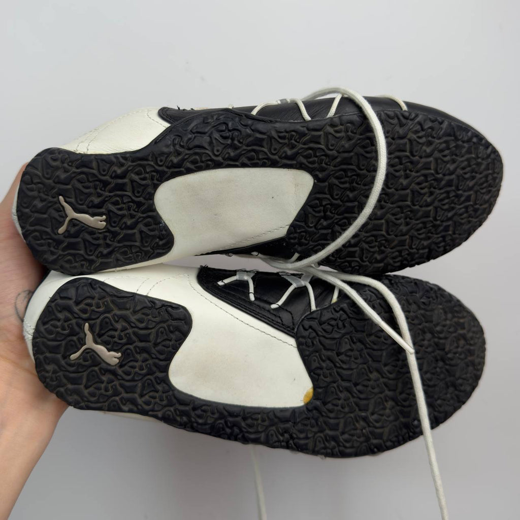 Puma Vintage Lace Up Ballet Flats — 37/37.5