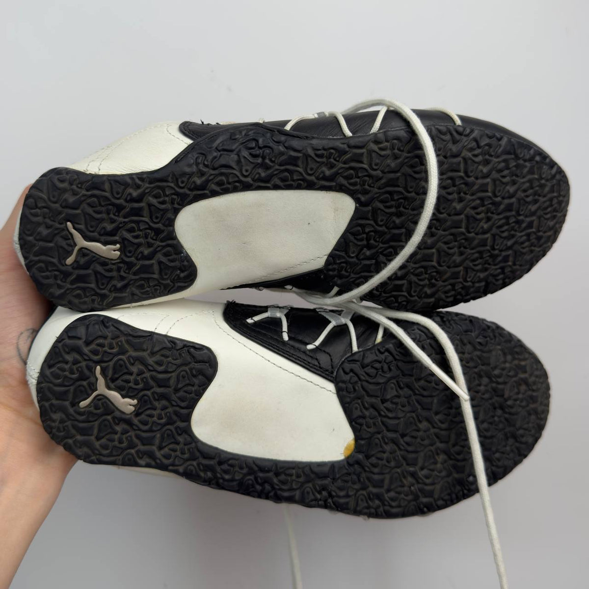 Puma Vintage Lace Up Ballet Flats — 37/37.5