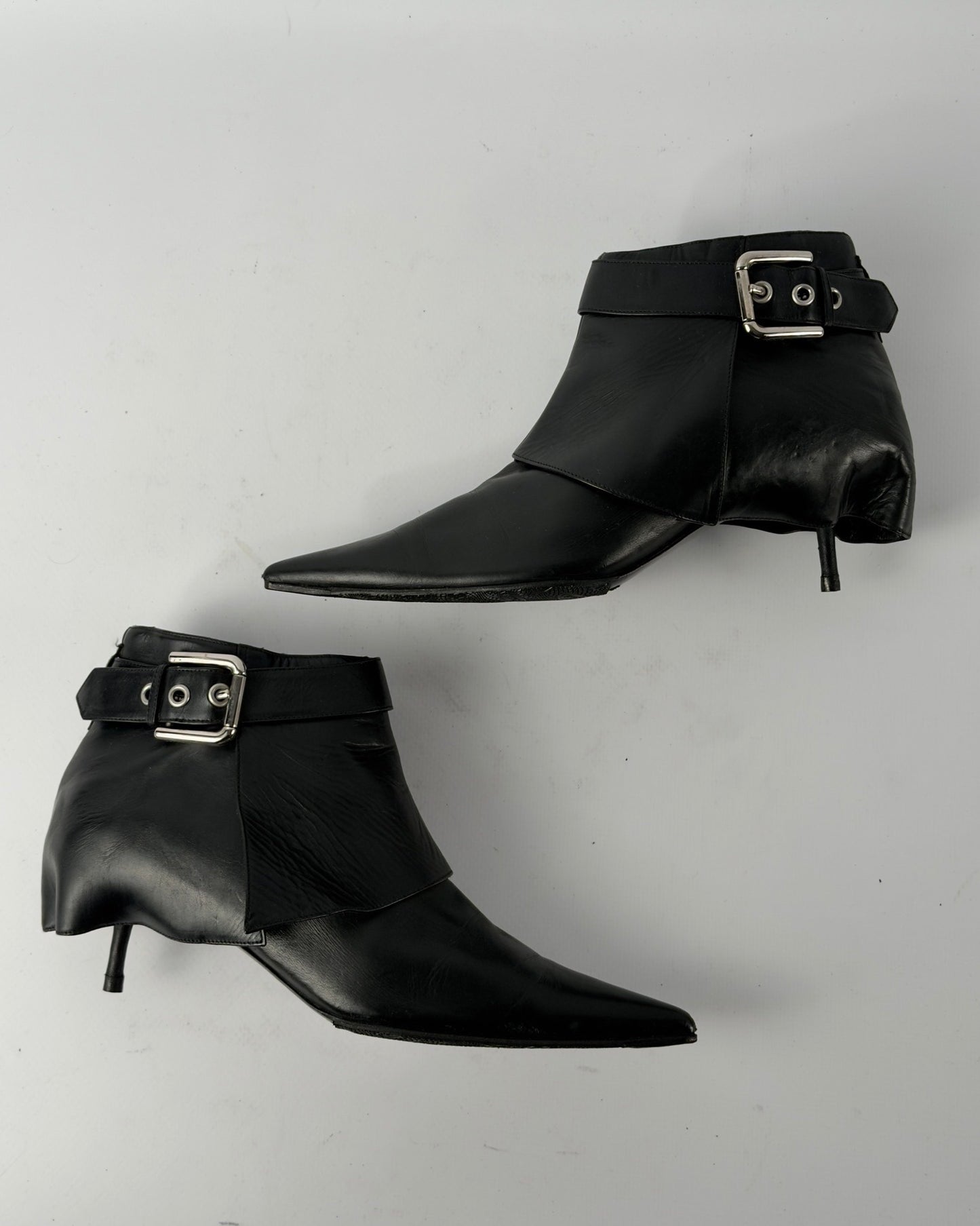 Dolce & Gabbana 2003 Buckle Boots — 37