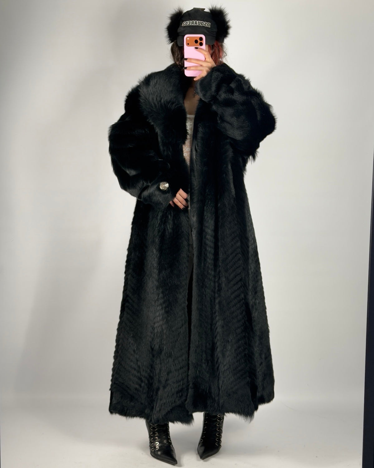 Vintage Fur Coat L/XXL