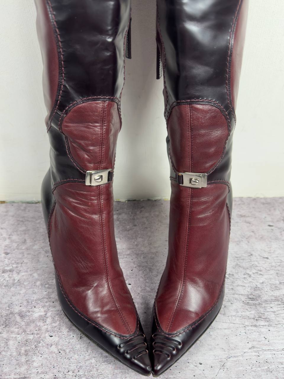 Vicini Vintage Italian Leather Boots 37/37.5