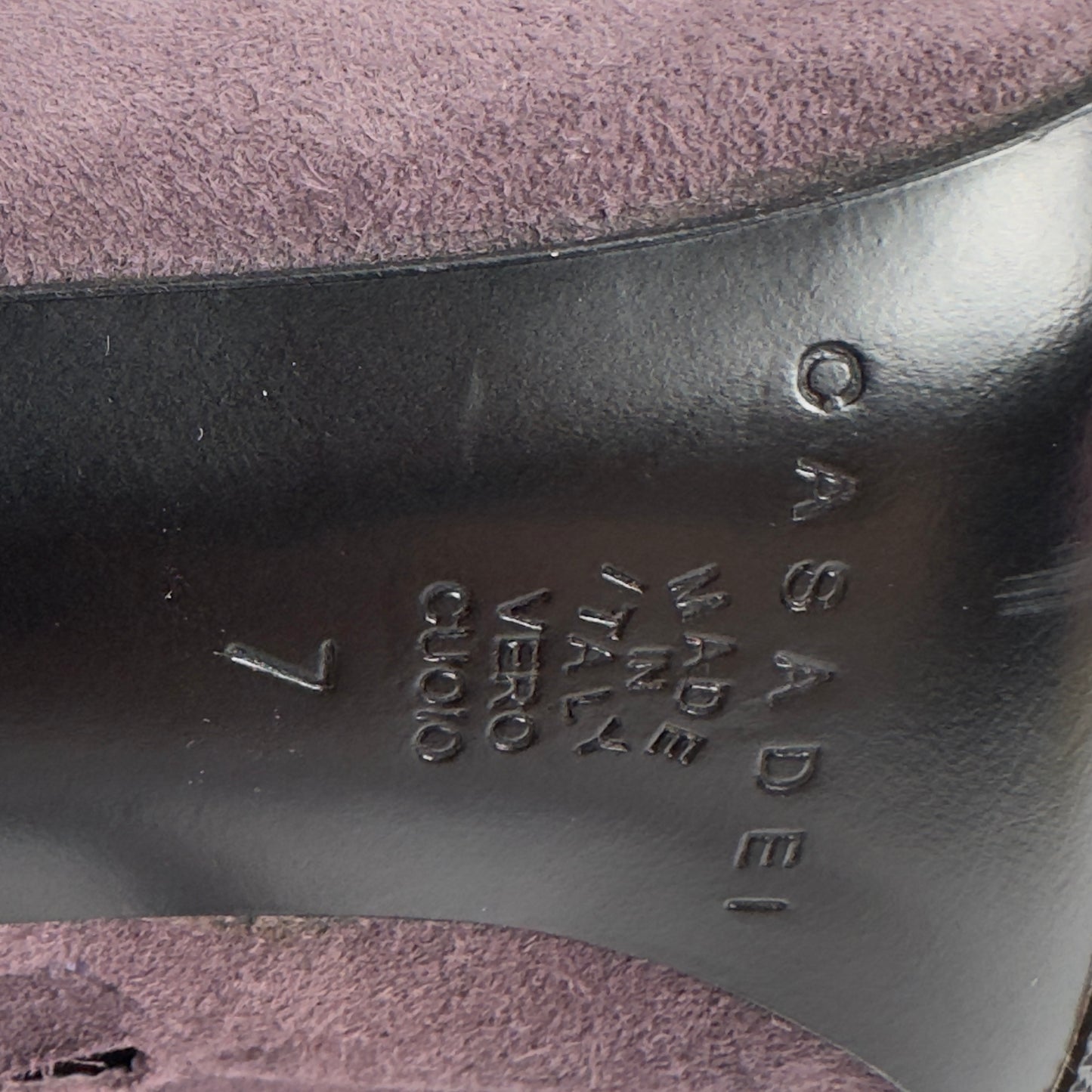 Casadei Vintage Suede Bows Boots — 37/37.5