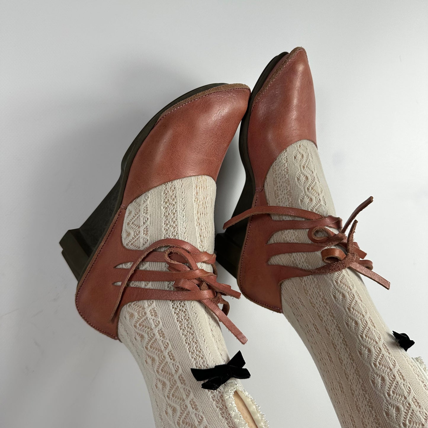 Trippen Vintage Leather Ballet Flats 37/38