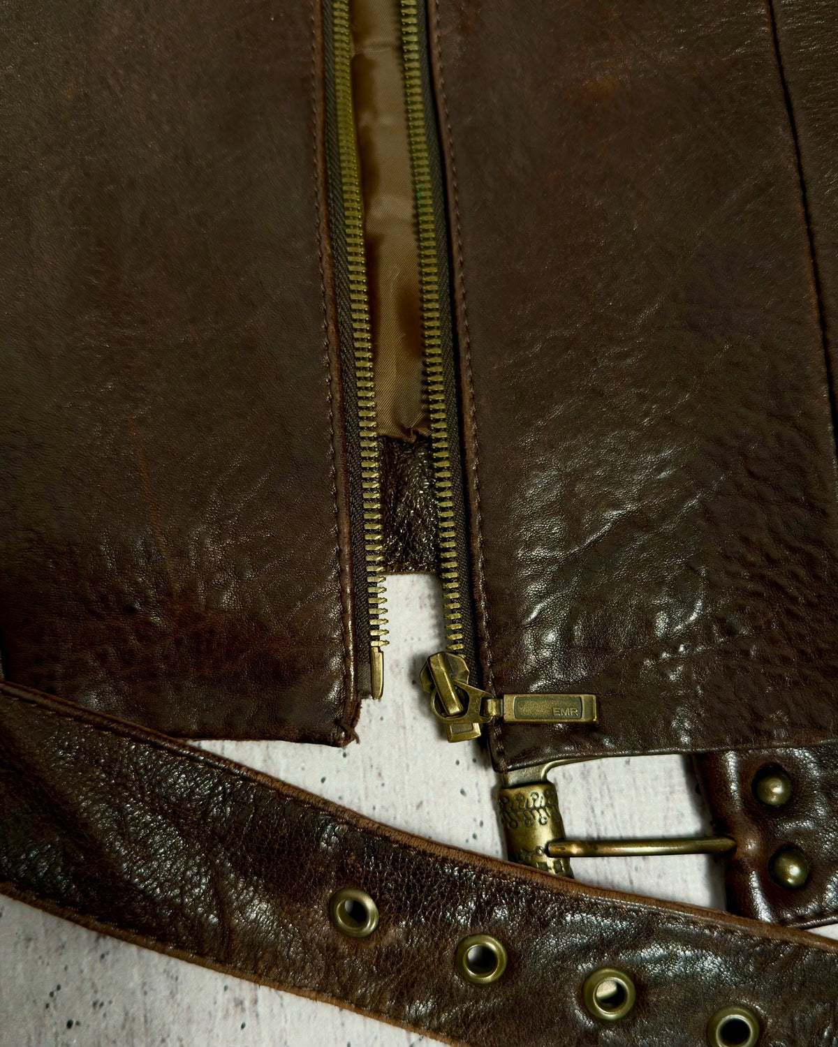 Vintage Pony Hair & Fur Leather Jacket — XS/M