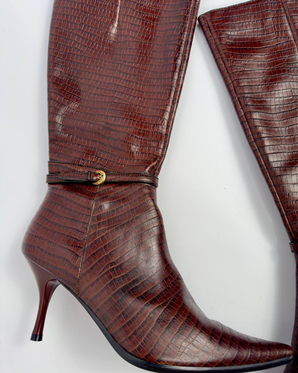Vintage Leather Boots — 40