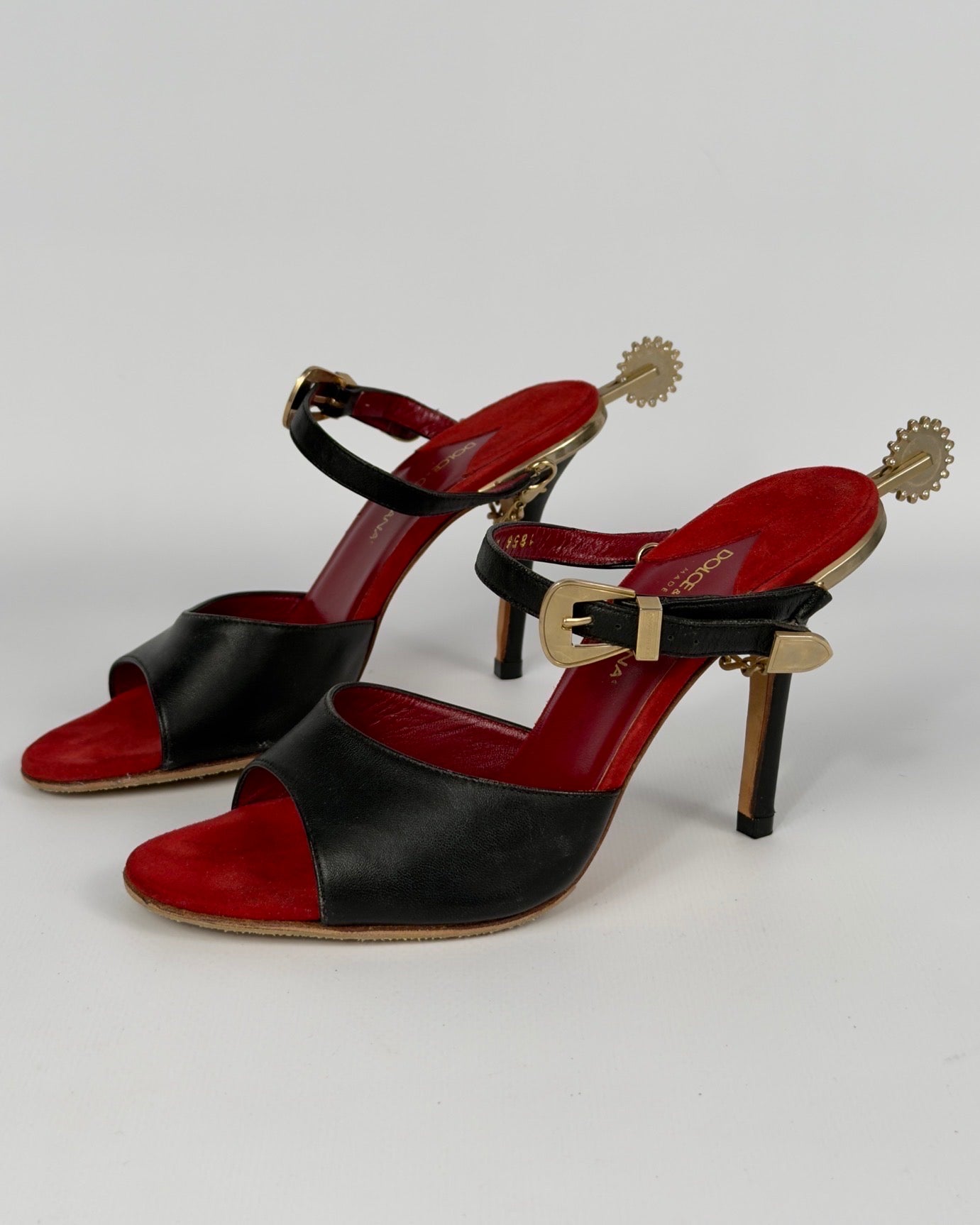 Dolce & Gabbana c.2004 Vintage Spur Heels — 37.5/38