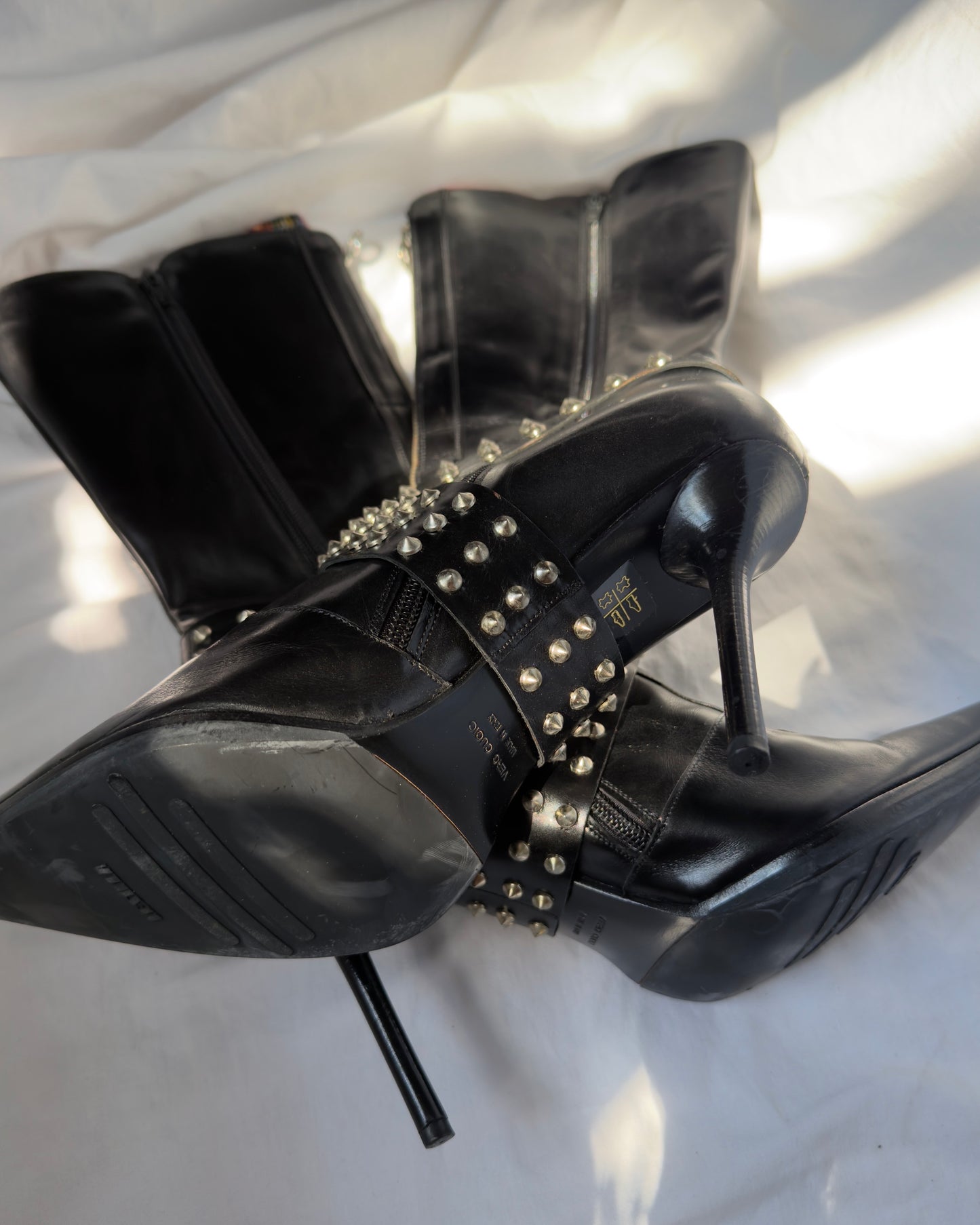 Le Silla Vintage Punk Boots — 40