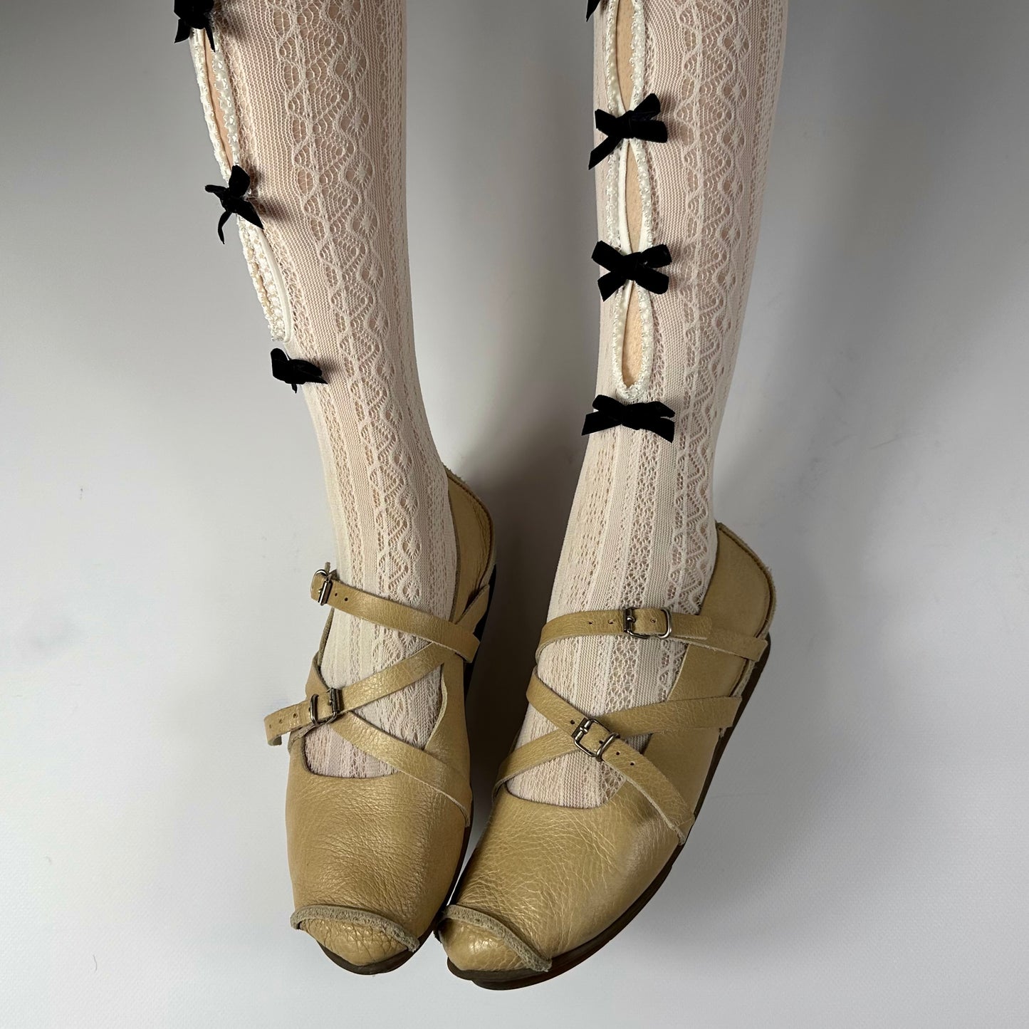Trippen Vintage Leather Ballet Flats 40/40.5
