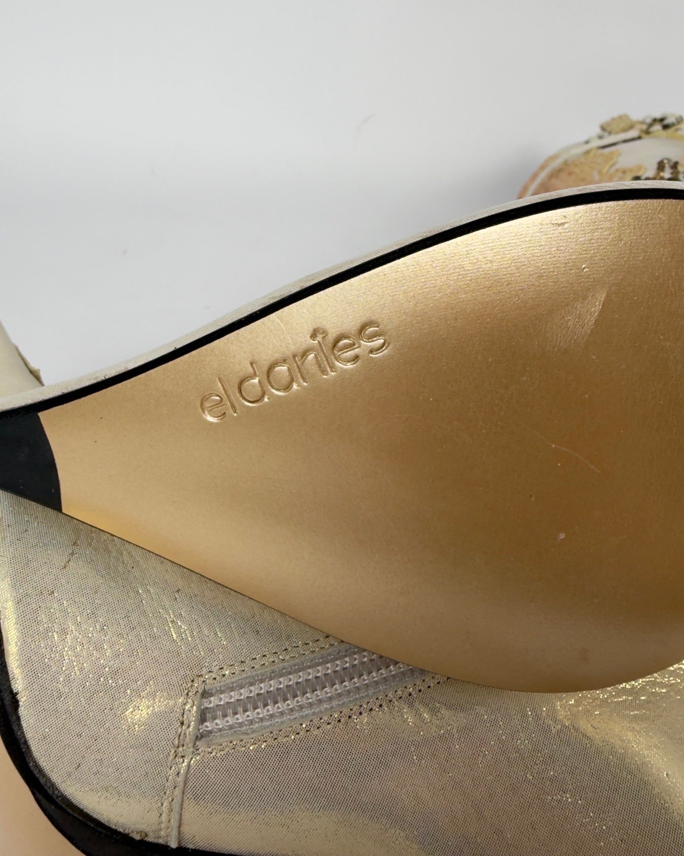 El Dante’s Couture Vintage Python Boots — 38/39