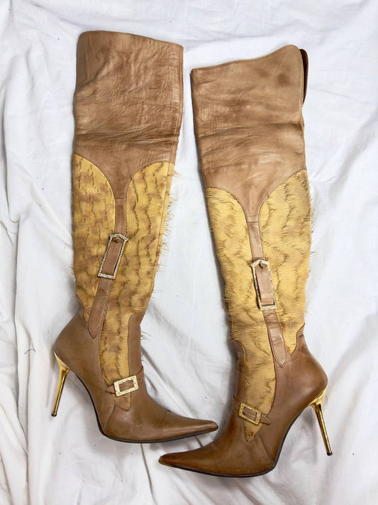 Vintage Leather Boots 36/37