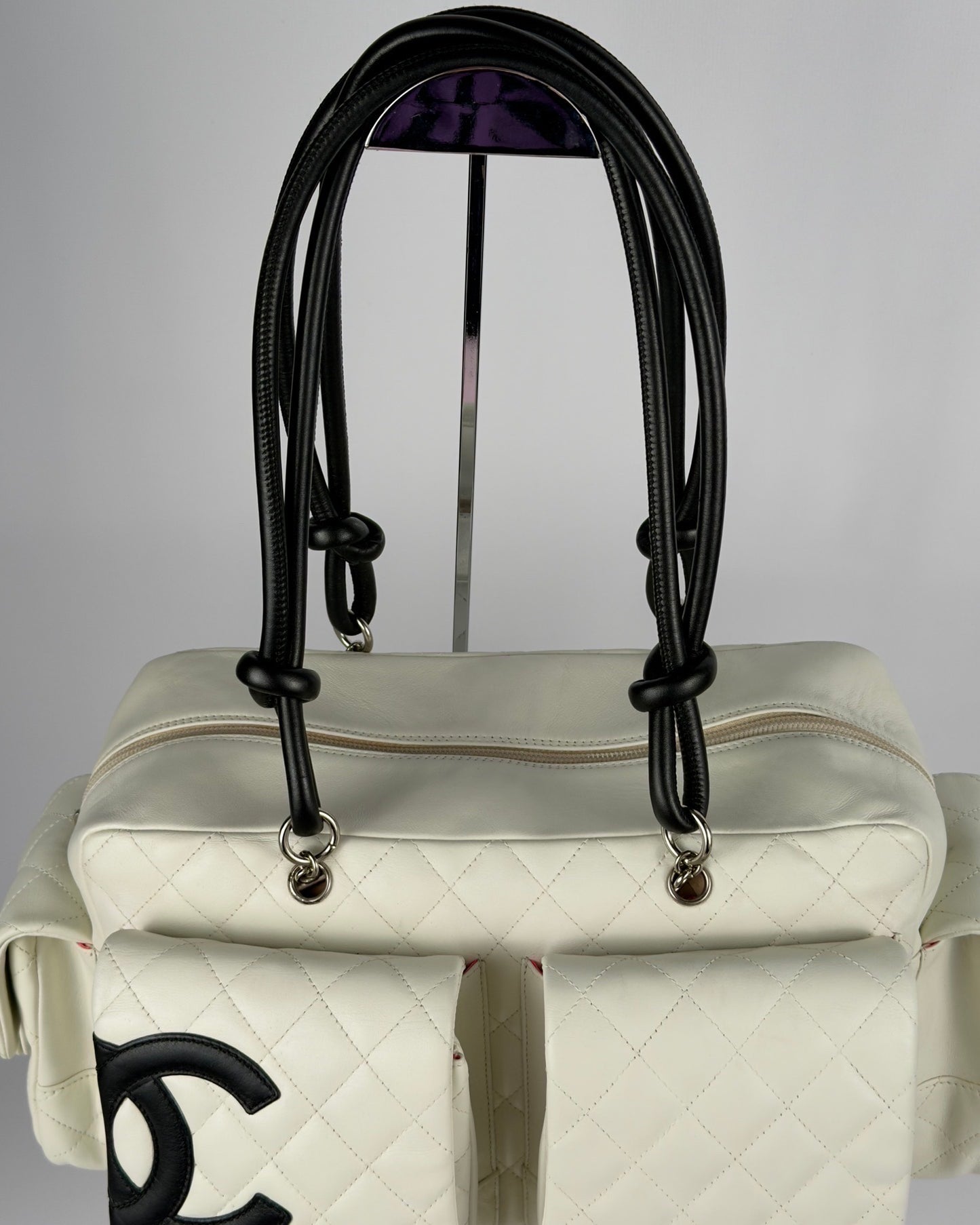 Chanel Cambon 2005 Multipocket Reporter Vintage Bag