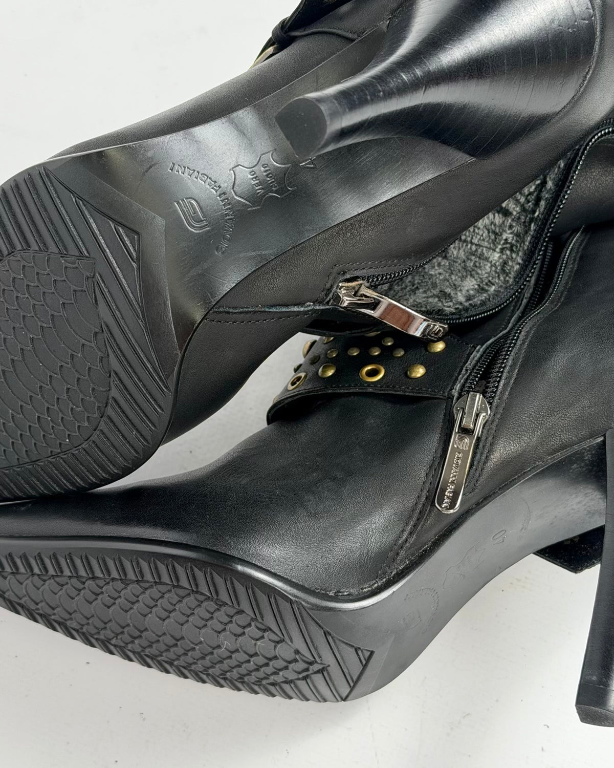 Vintage Leather Boots — 39, 40