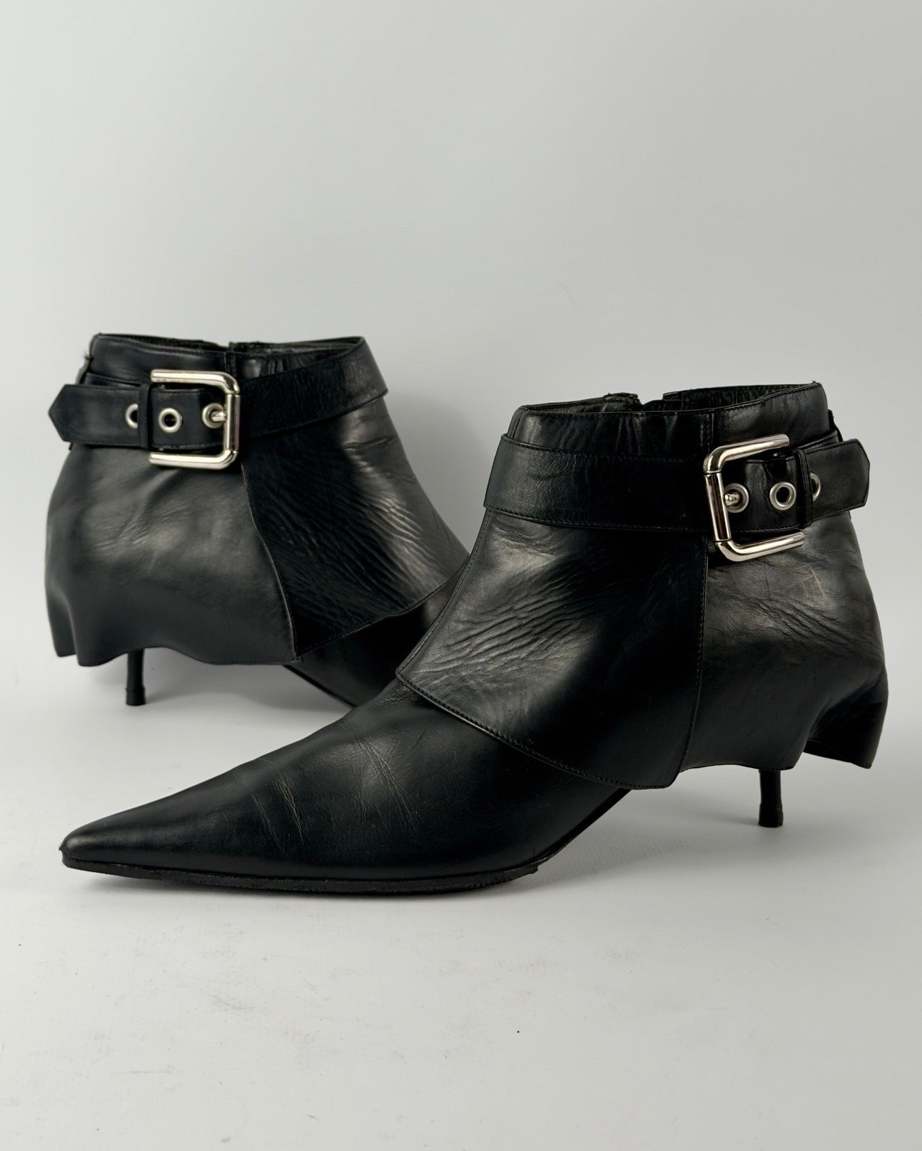 Dolce & Gabbana 2003 Buckle Boots — 37