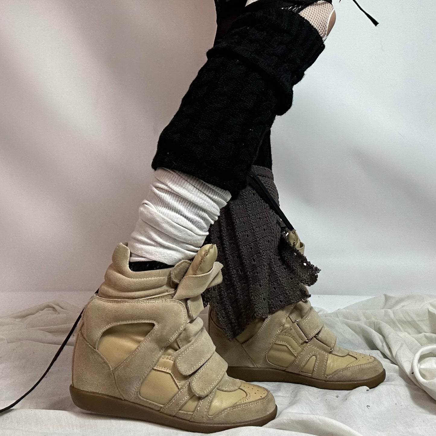 Luciano Carvari Wedge Sneakers