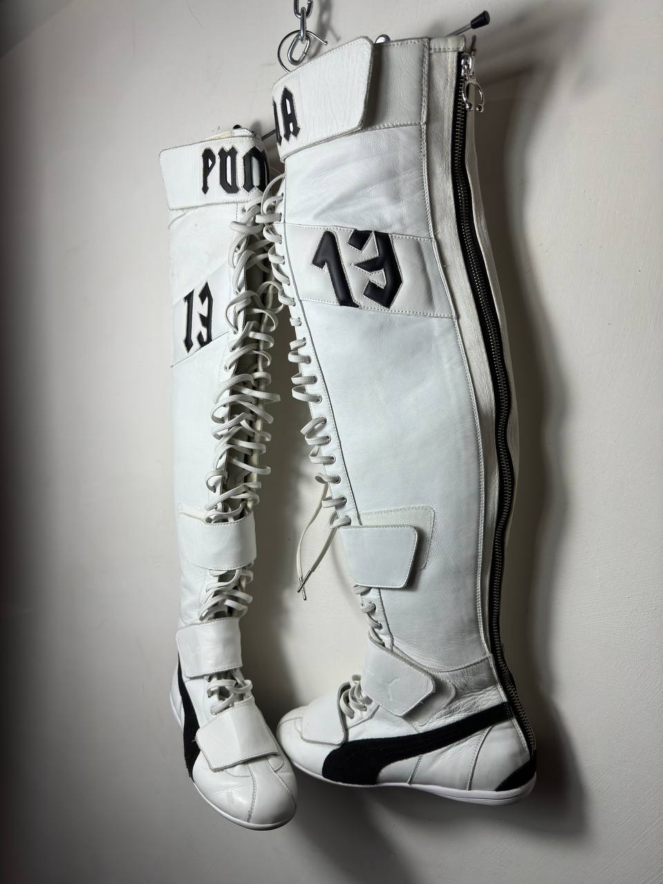 Fenty Overknee Sneaker Boots Puma Fenty Runway Thigh High Boxing