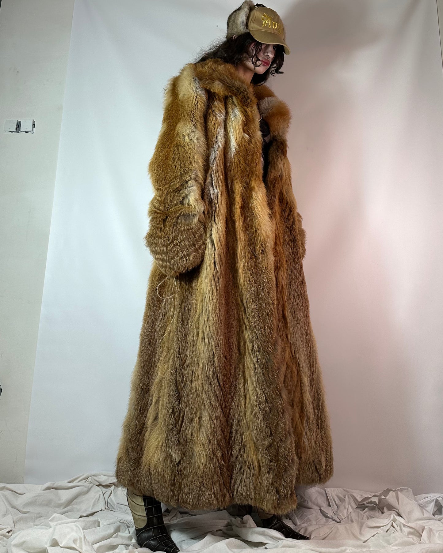 Vintage Long Fur Coat