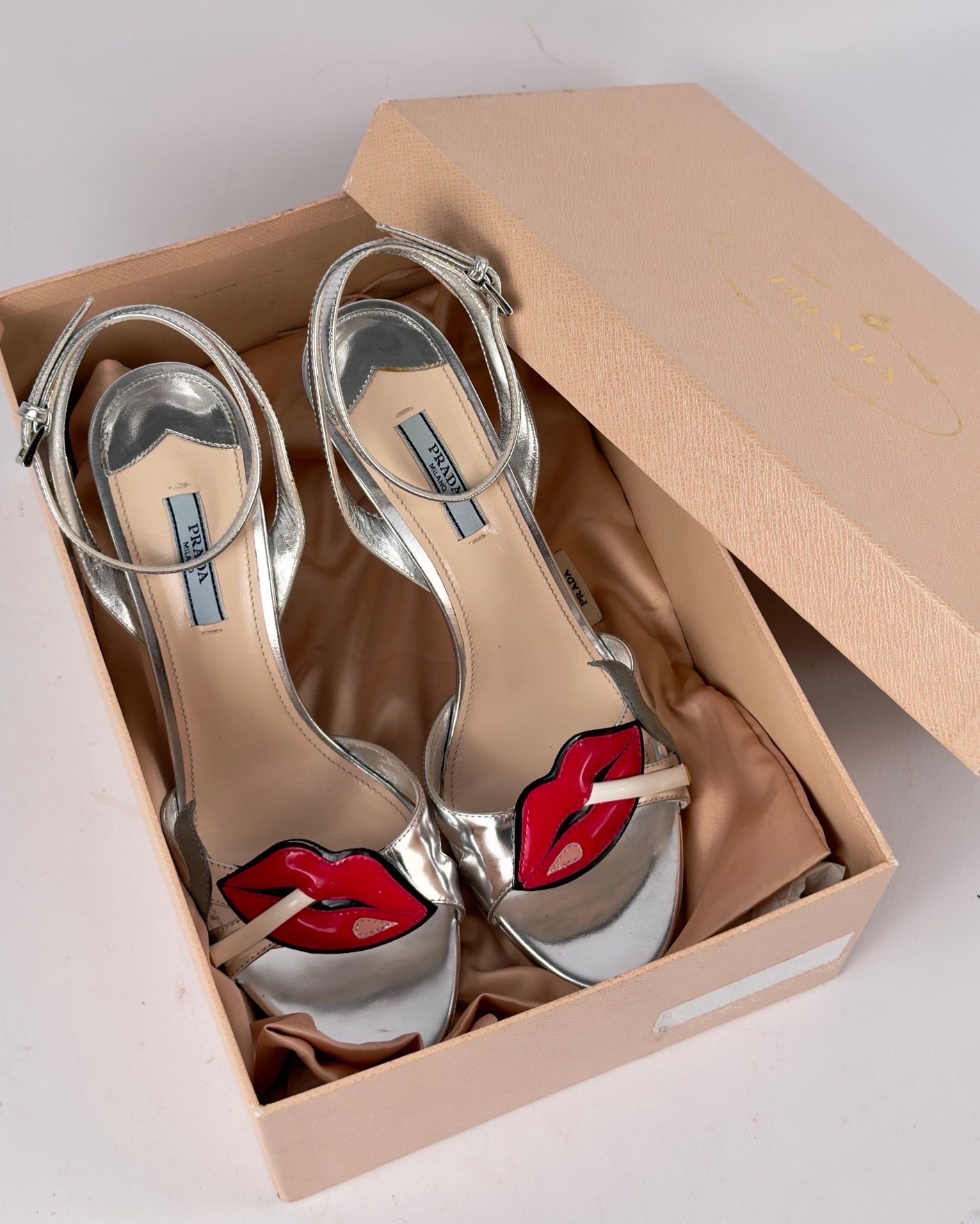 Prada SS12 Smoking Lips Heels — 40.5
