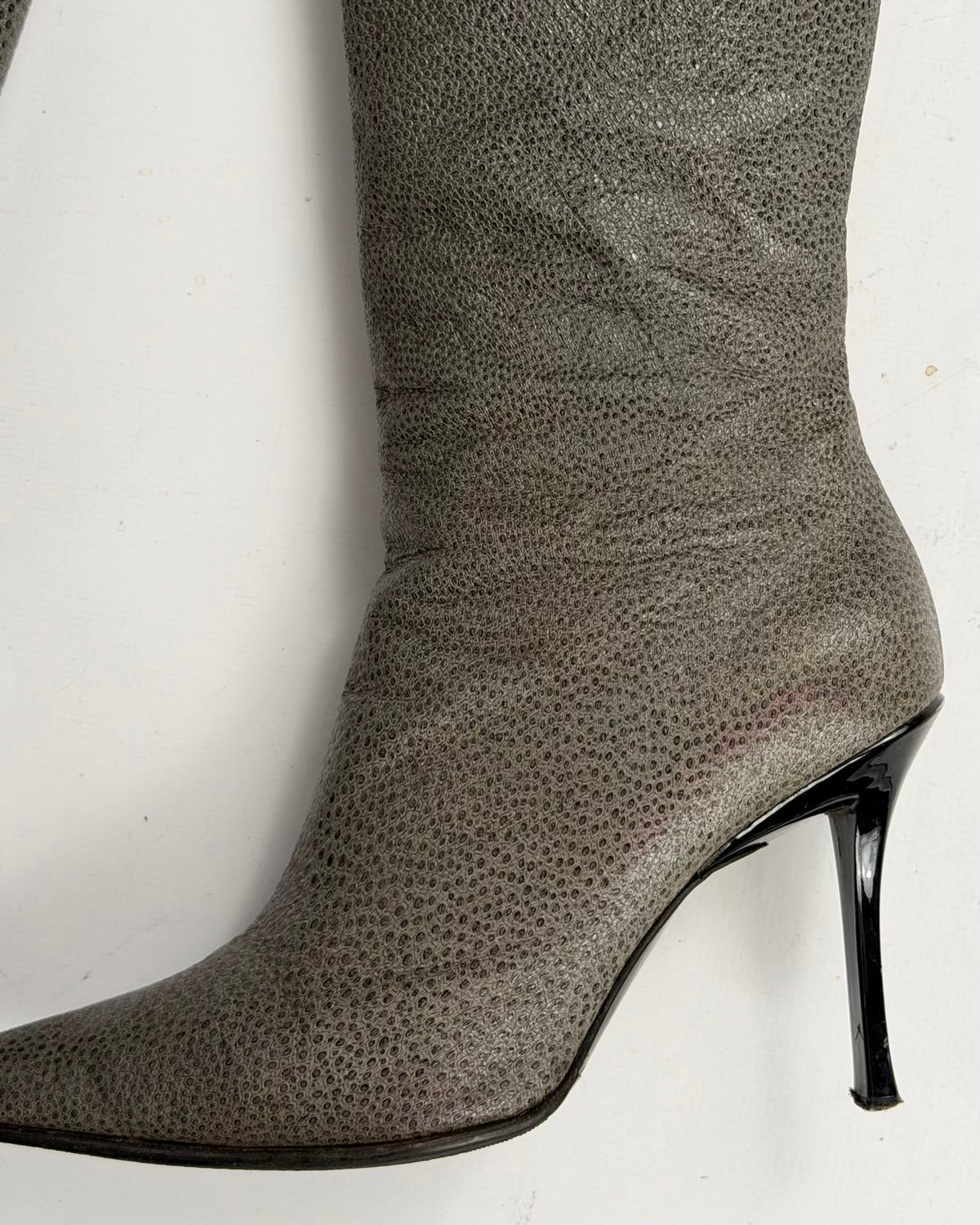 Casadei Vintage Leather Boots — 38.5