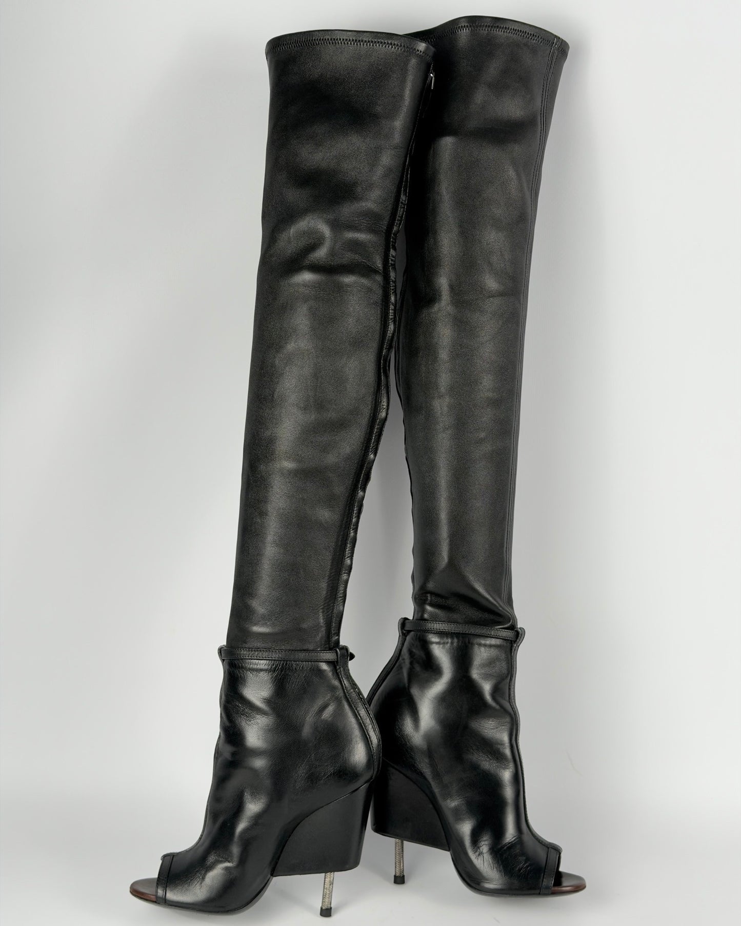 Givenchy S/S 2015 Narlia Runway Leather Boots — 37/37.5