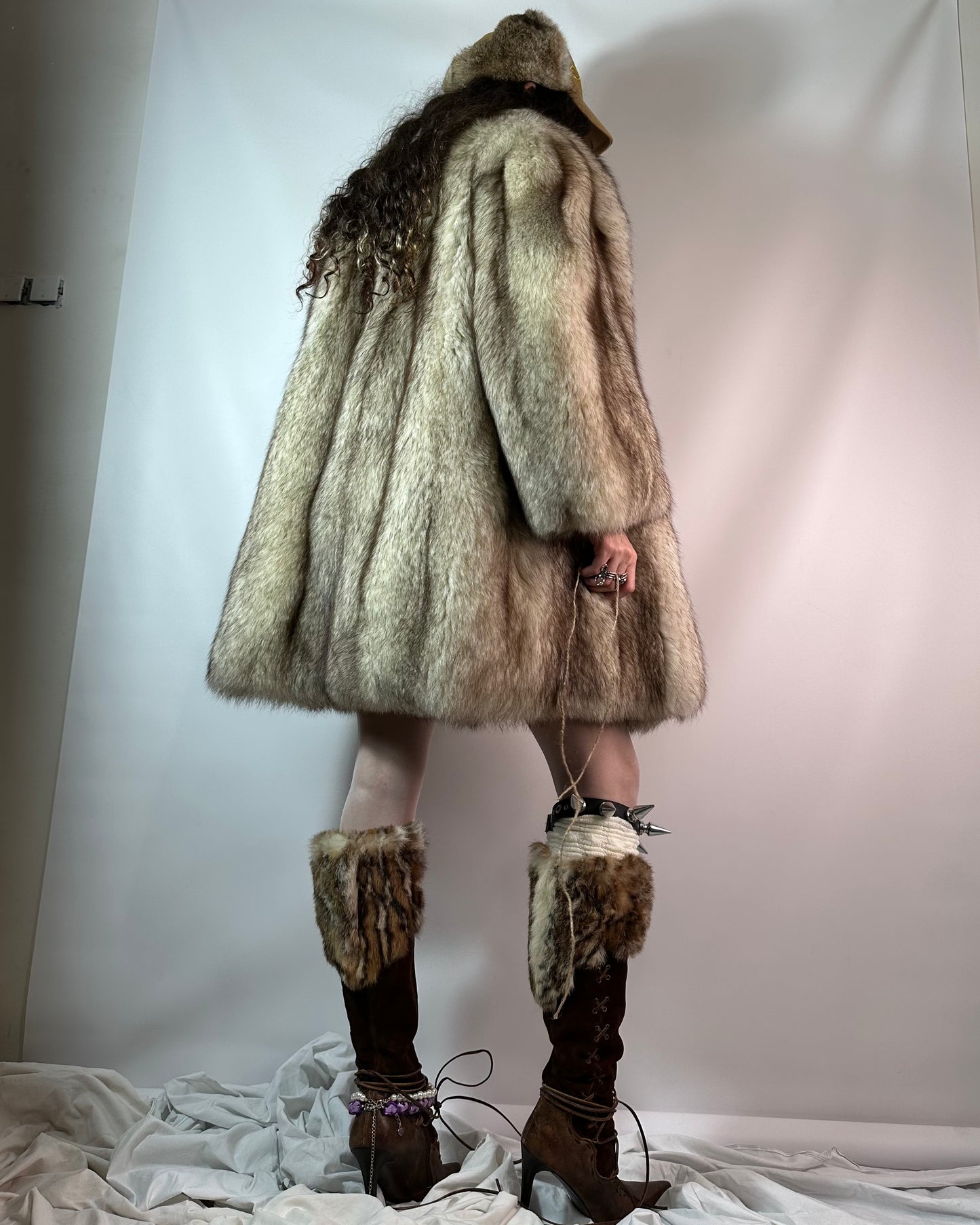 Vintage Fur Coat by Saga Fox