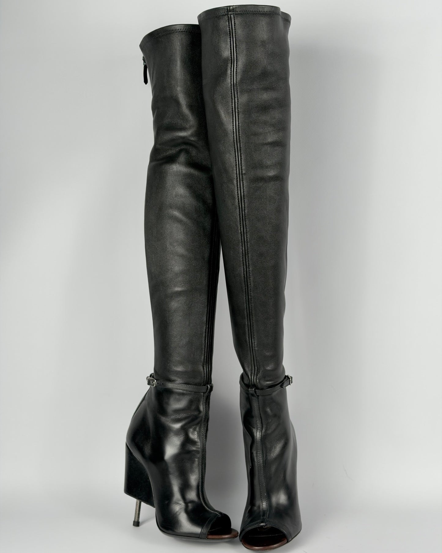Givenchy S/S 2015 Narlia Runway Leather Boots — 37/37.5