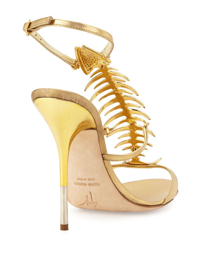 Giuseppe Zanotti Fishbone Heels — 40/41