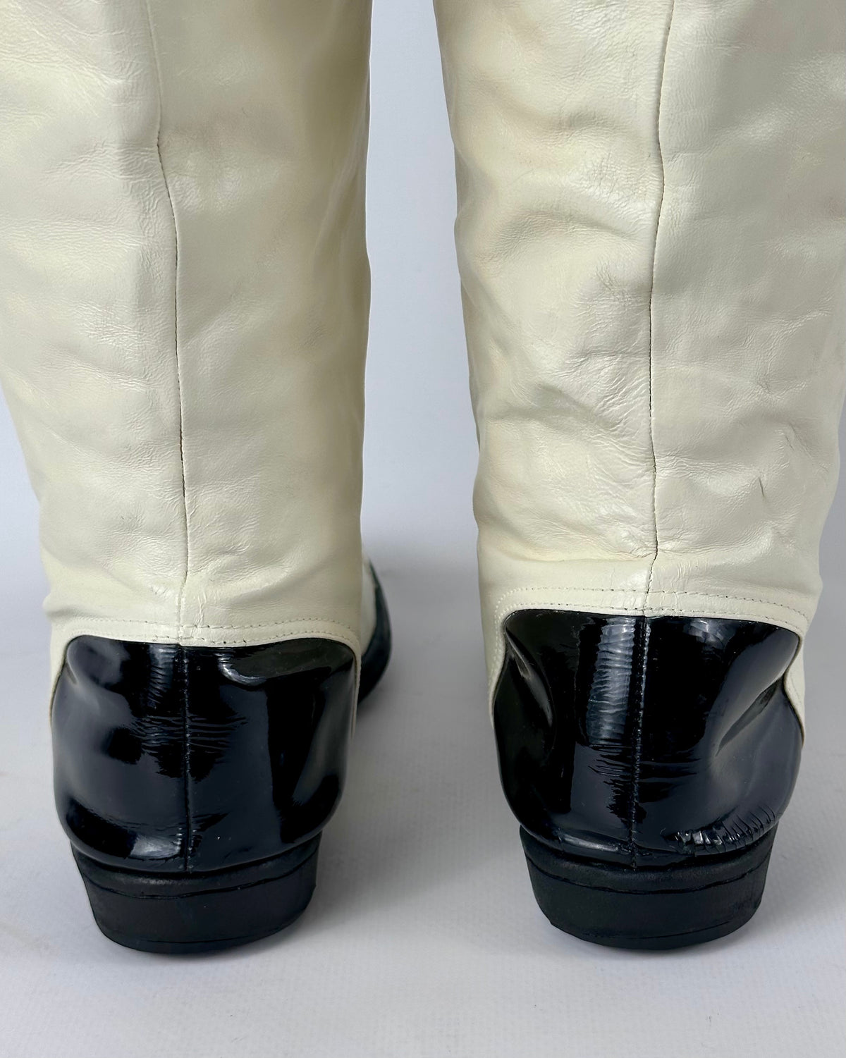 Chanel Vintage Leather Boots — 38