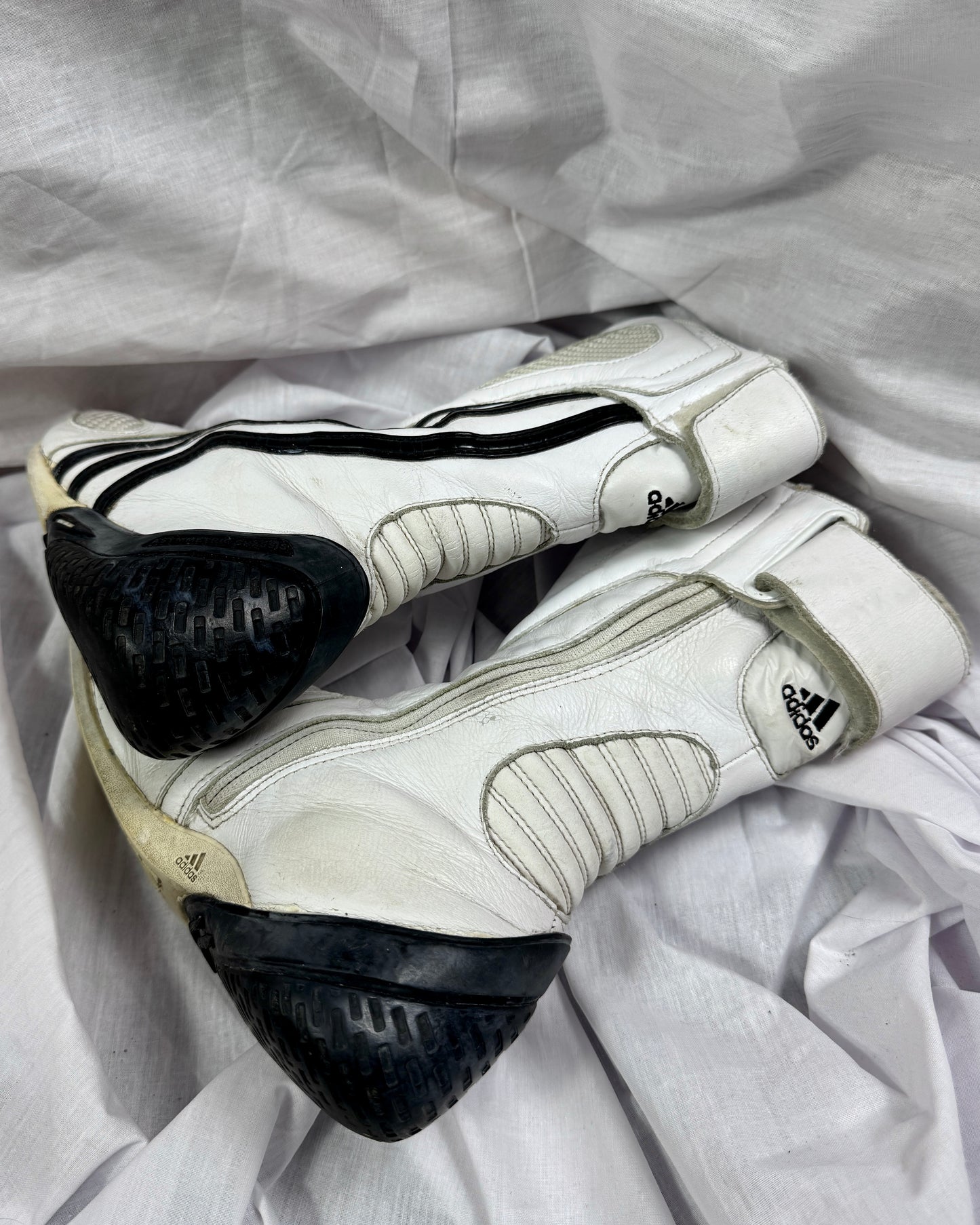 Vintage Adidas Moto Boots 36