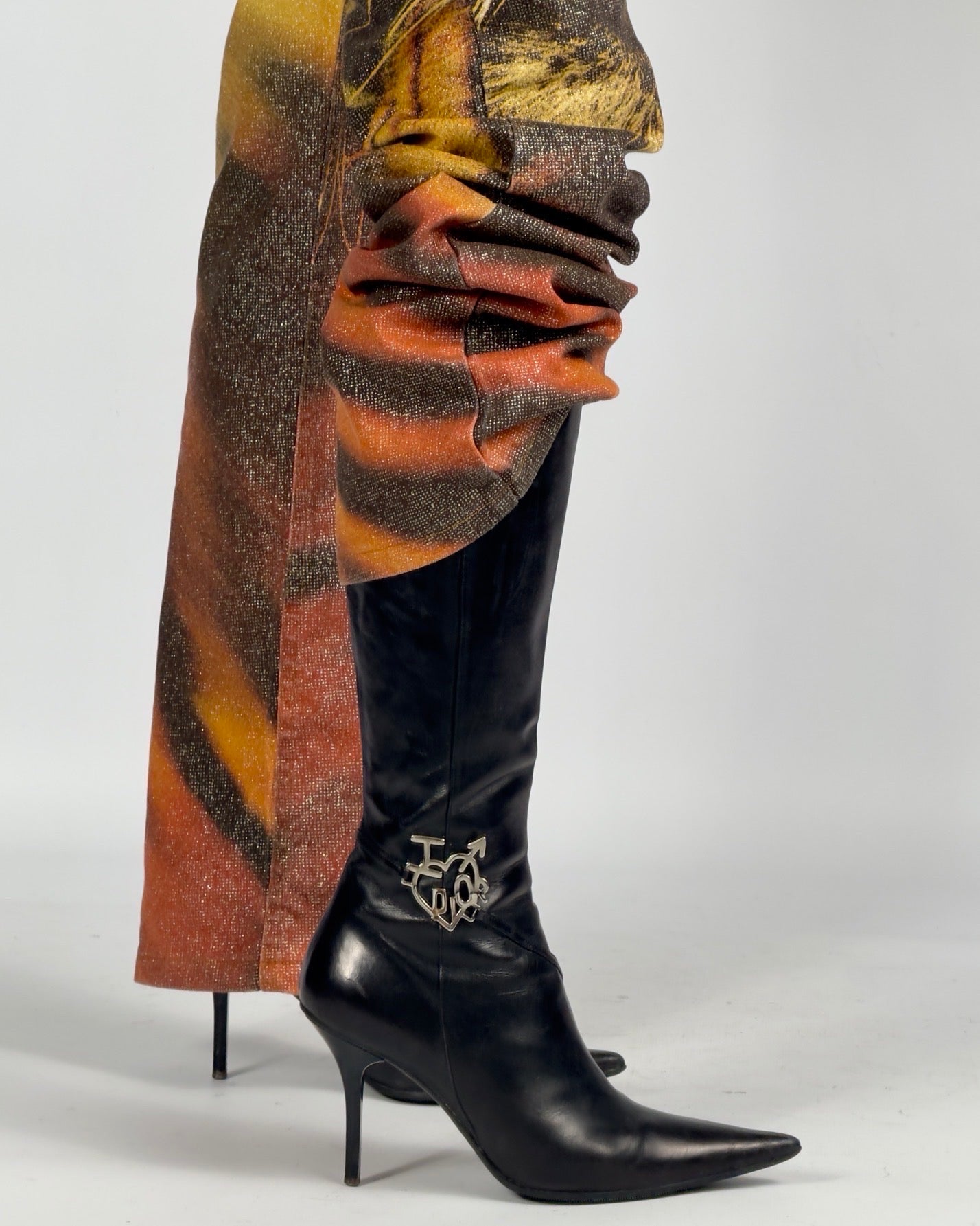 Dior by Galliano FW04 Vintage Leather Boots — 38