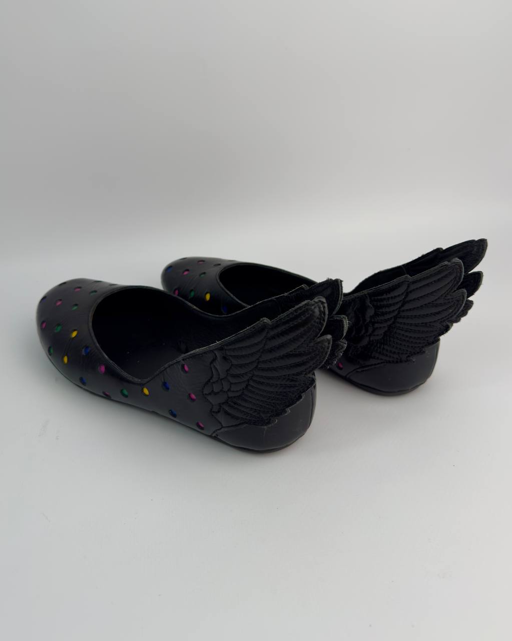 Adidas Jeremy Scott 2011 Wing Polka Dot Ballet Flats — 37/38