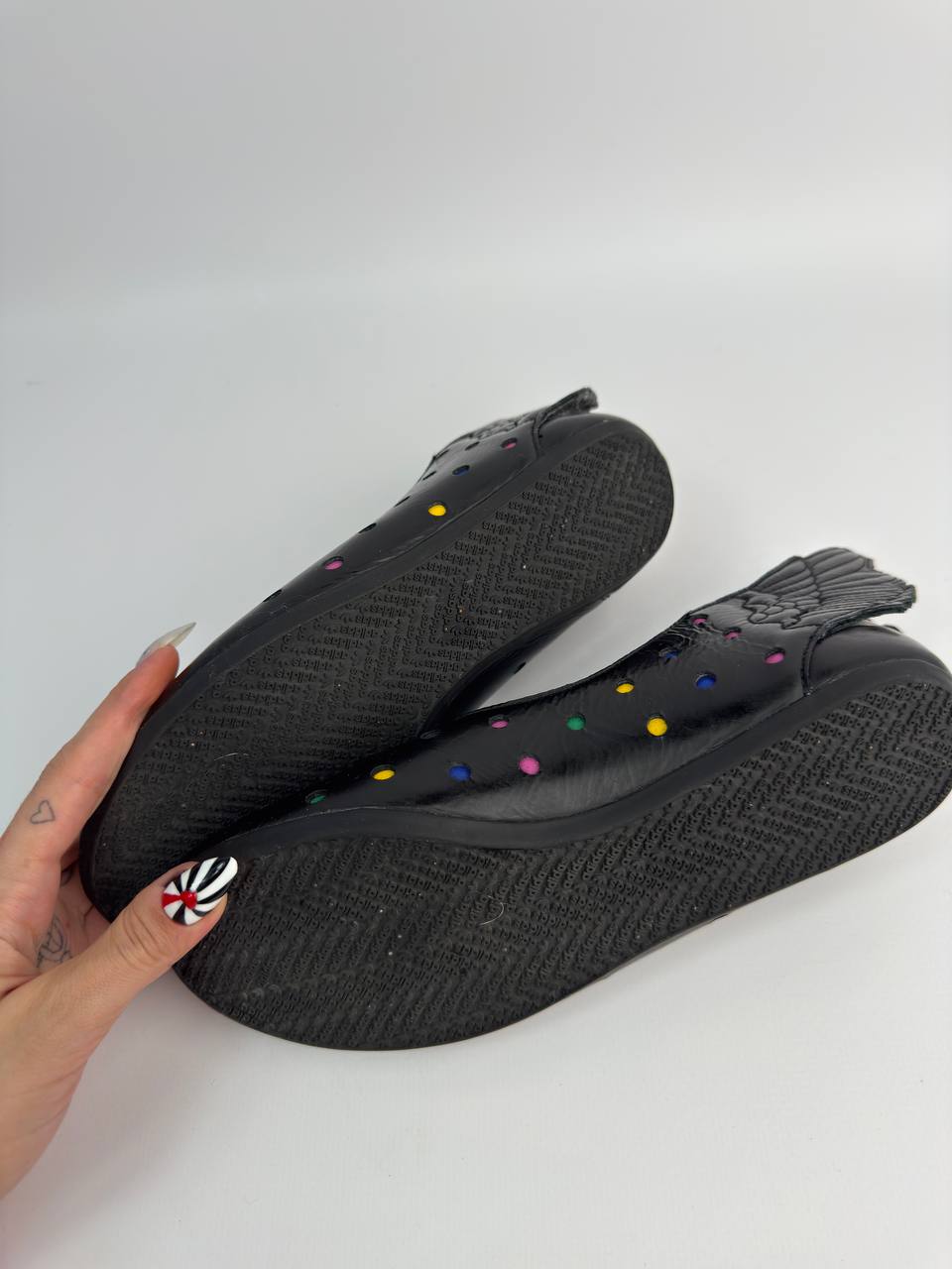 Adidas Jeremy Scott 2011 Wing Polka Dot Ballet Flats — 37/38