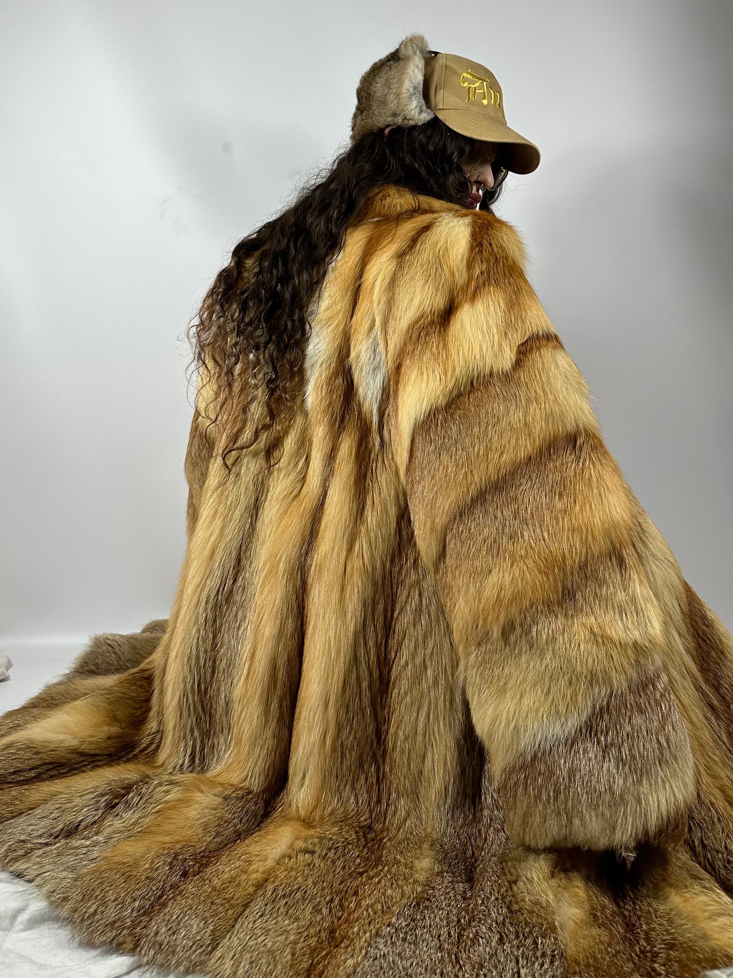 Vintage Fox Fur Coat