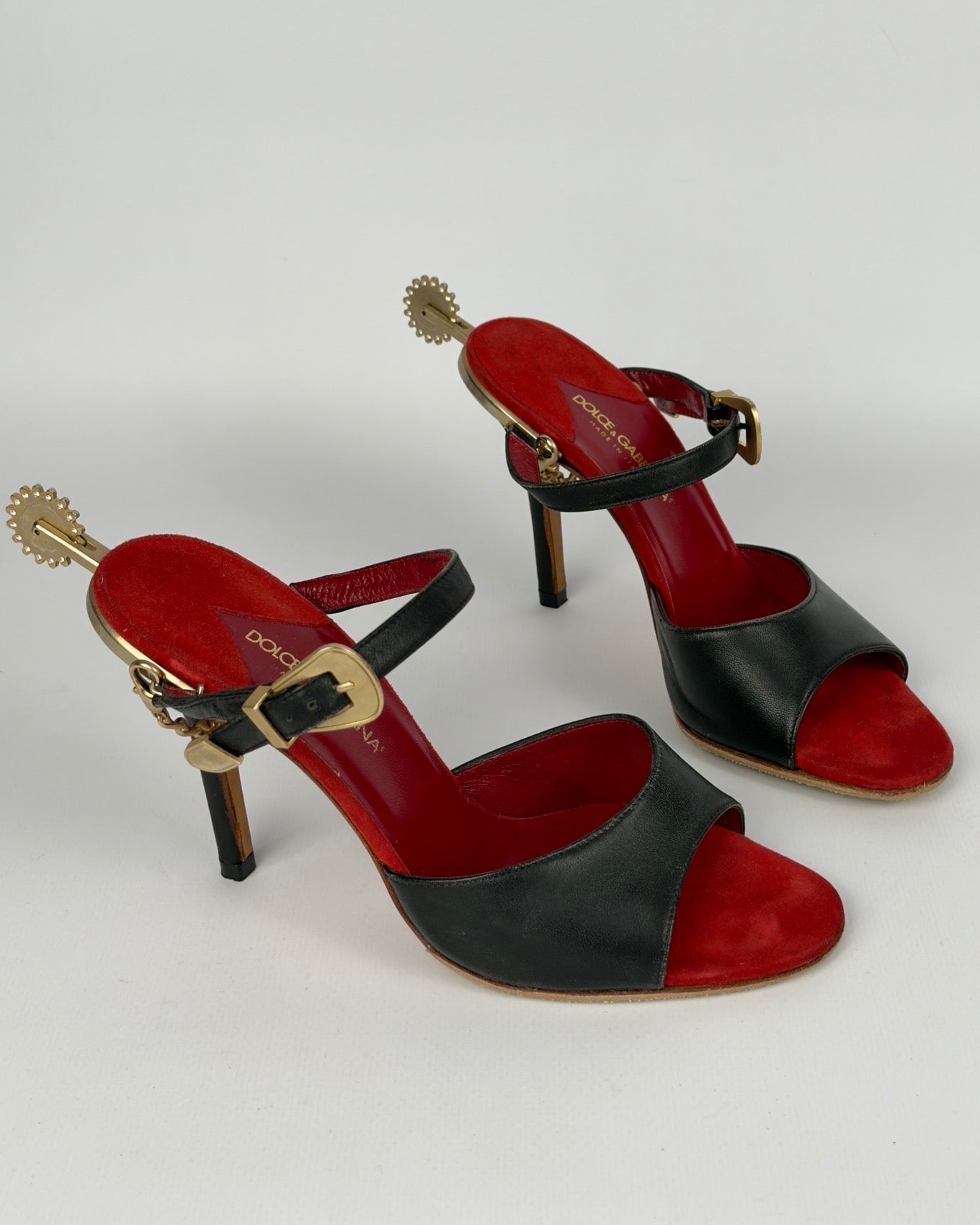 Dolce & Gabbana c.2004 Vintage Spur Heels — 37.5/38