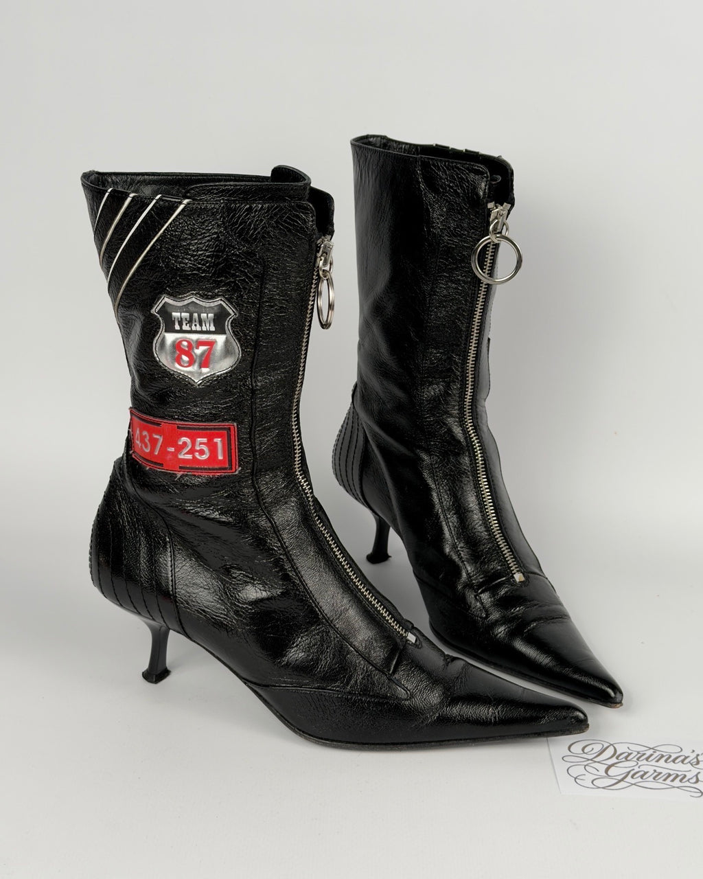 Vintage Racing Boots — 37