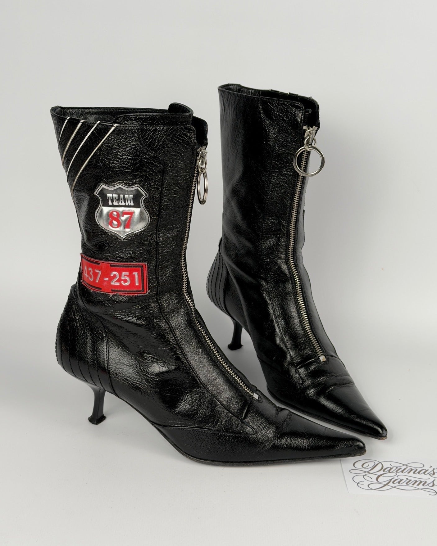 Vintage Racing Boots — 37