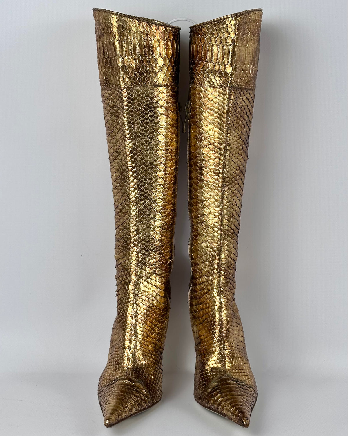 Gianmarco Lorenzi Vintage Leather Boots — 36