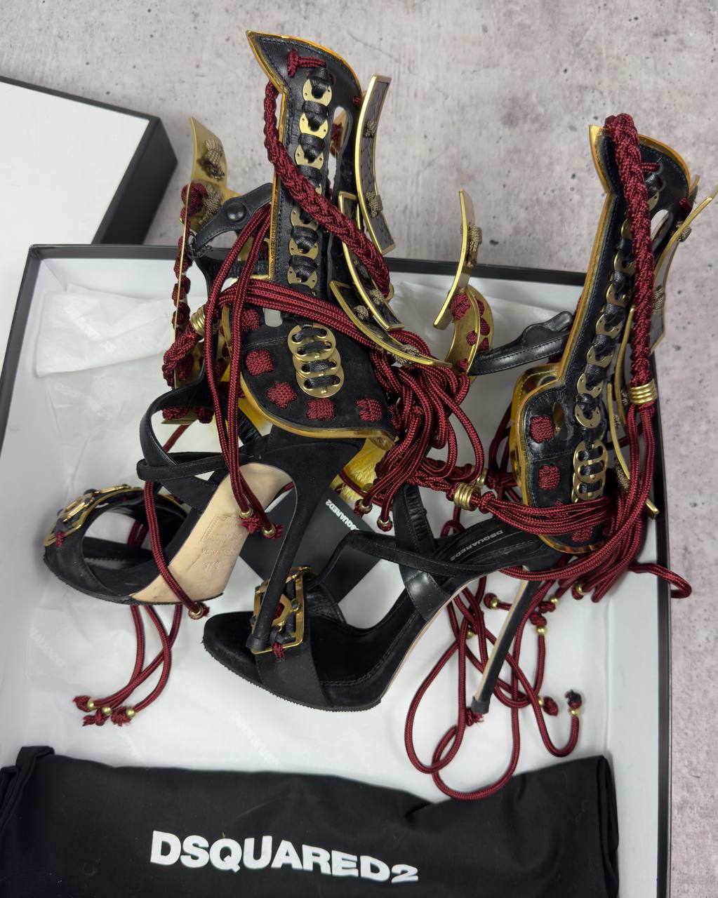 Dsquared2 F/W 2016 Samurai Heels