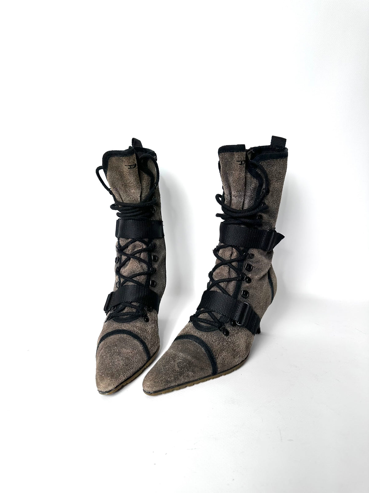 Diesel Vintage Suede Heels 37/38