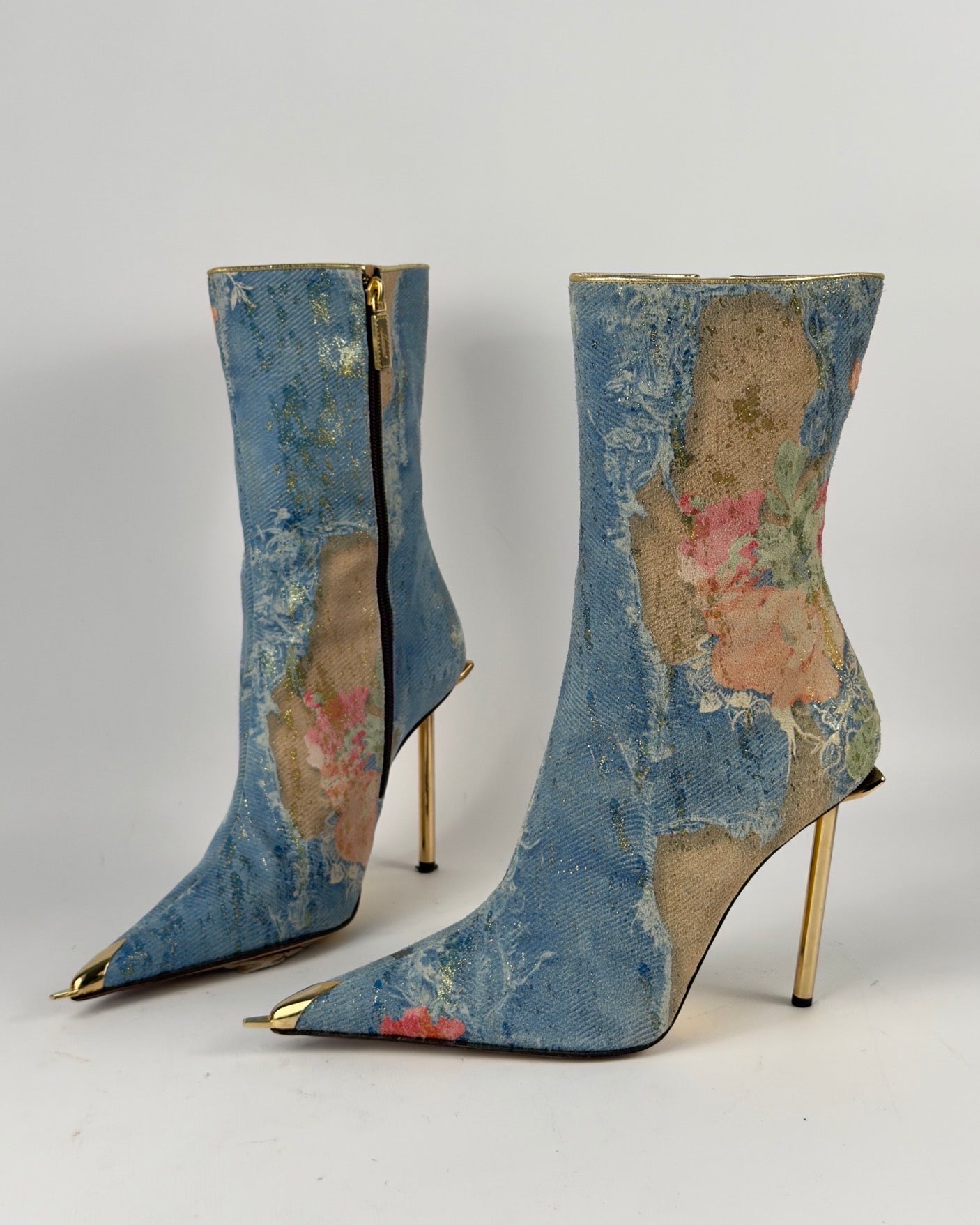 Hamlet Couture Suede Vintage Boots — 39