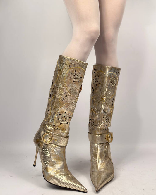 El Dante’s Vintage Leather Boots — 38/39