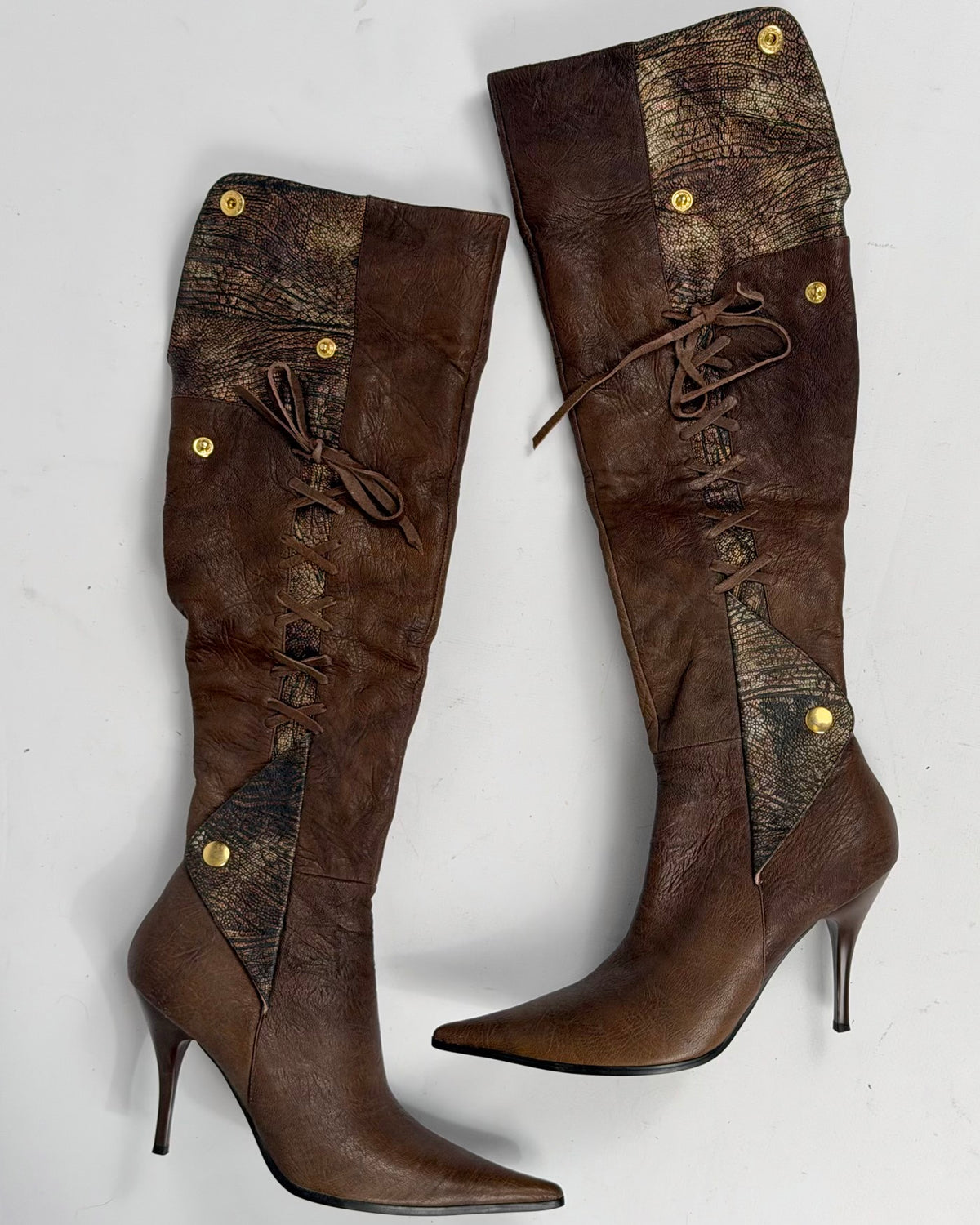 Vintage Leather Boots — 37, 38, 39