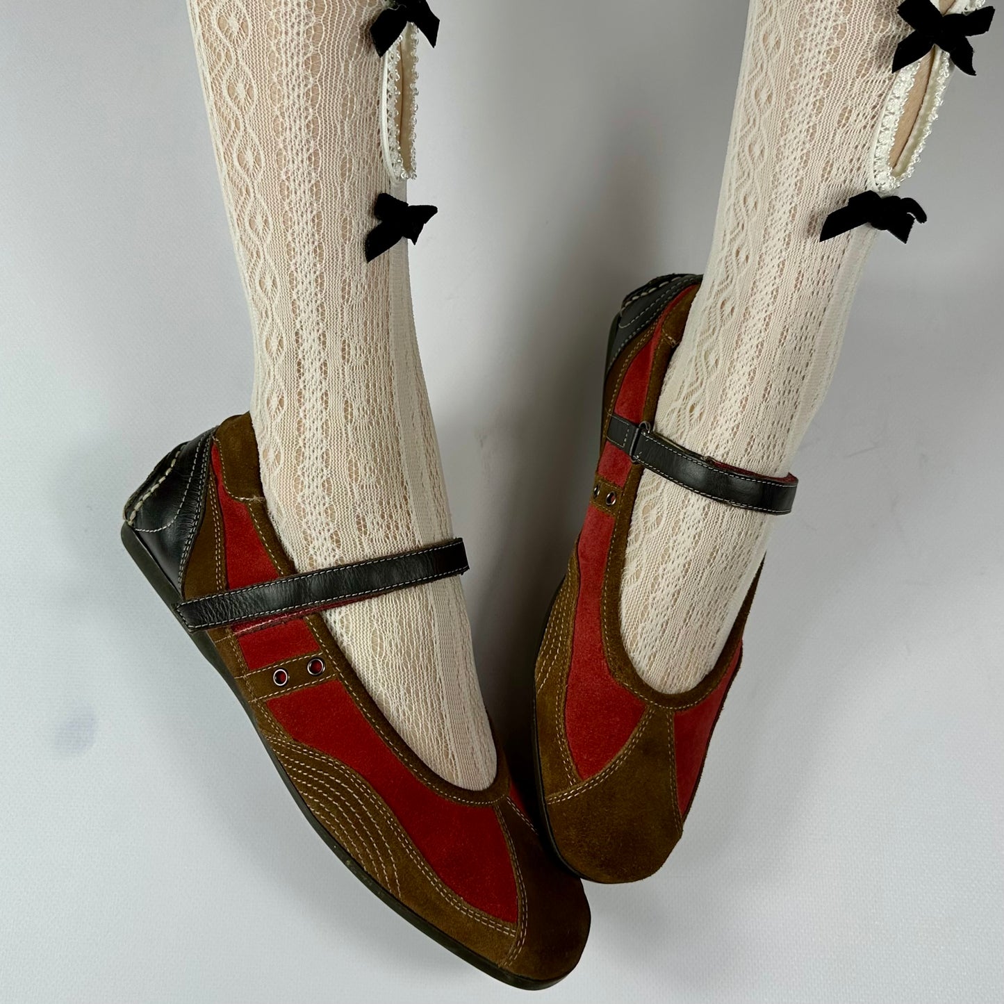 Vintage Suede Ballet Flats 40/41