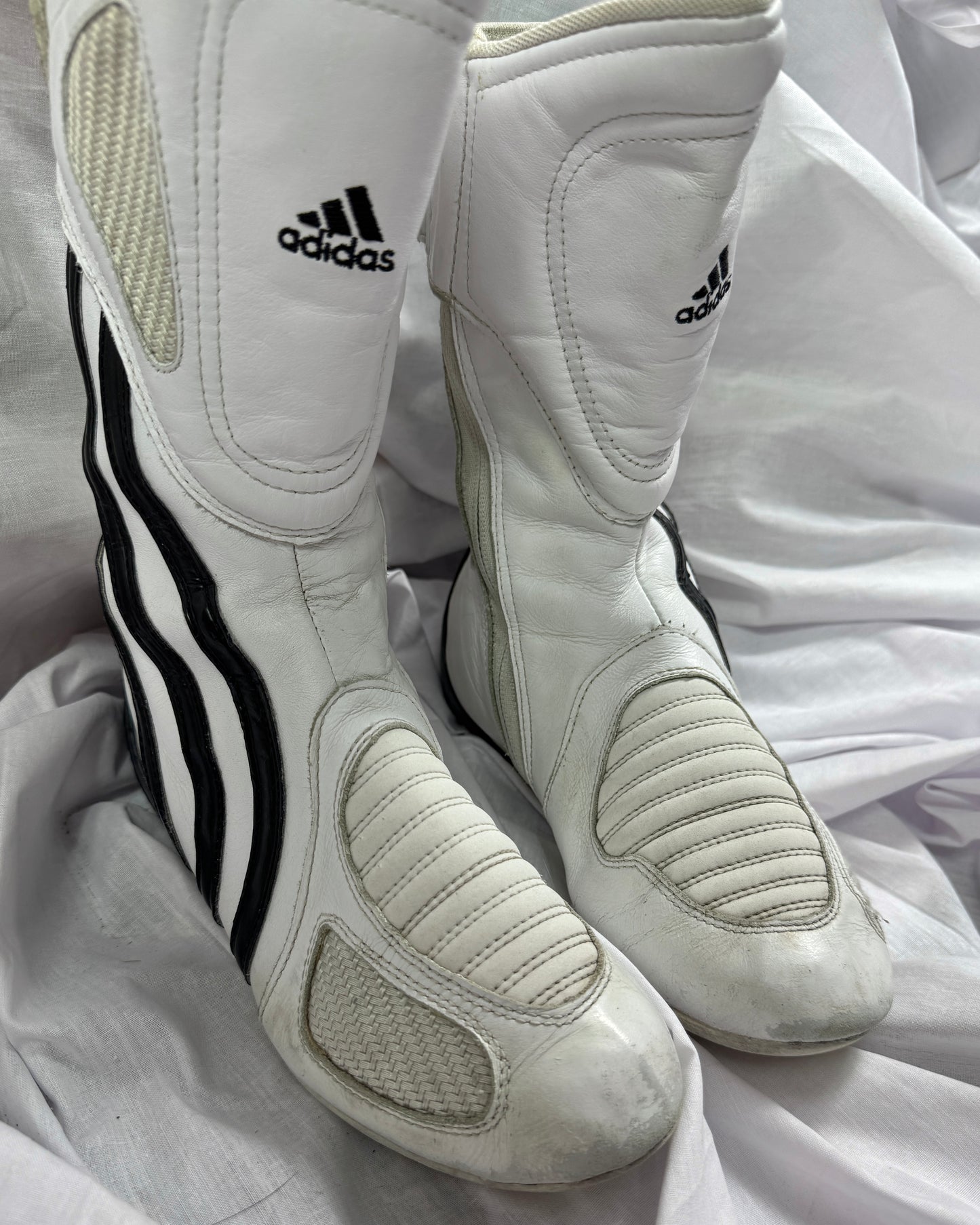 Vintage Adidas Moto Boots 36
