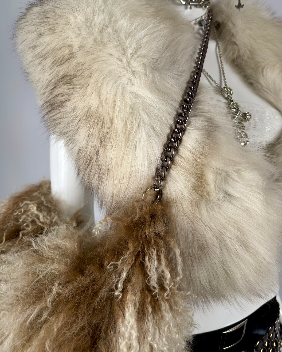 Vintage Llama Fur Bag