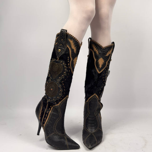 Vintage Italian Rare Boots — 36/37