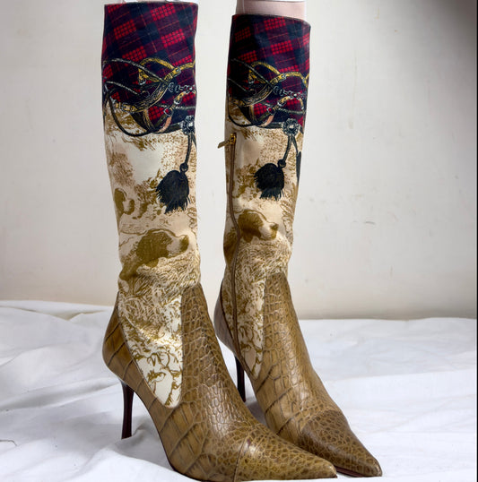 Roberto Cavalli Vintage 2000 Boots 37/38