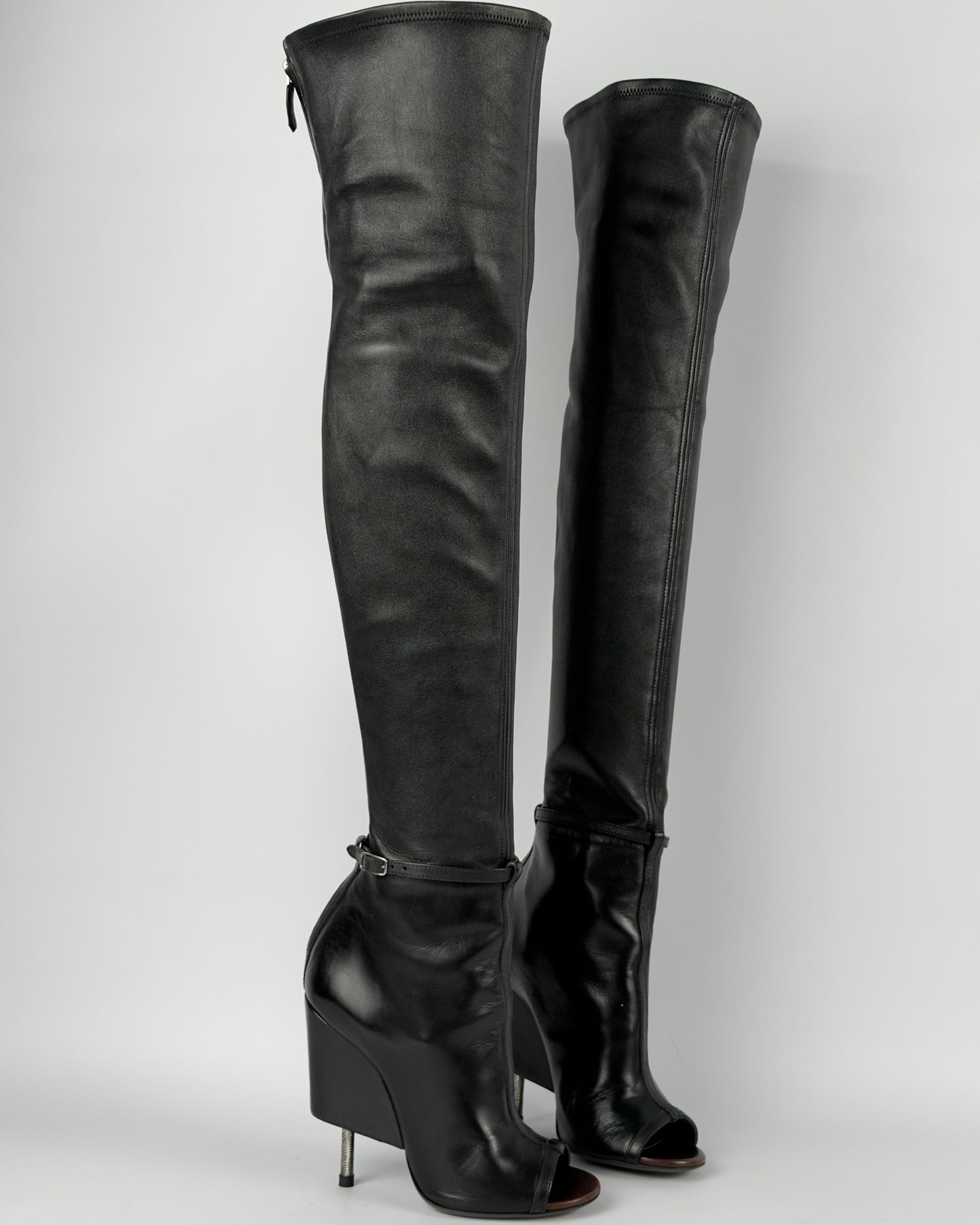 Givenchy S/S 2015 Narlia Runway Leather Boots — 37/37.5