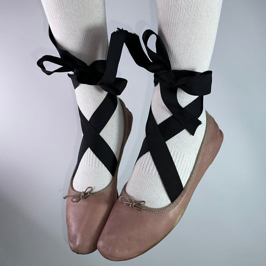 Vintage Zara Leather Flats